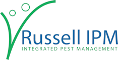 Logo of Russell IPM - Integrated Pest Management.
